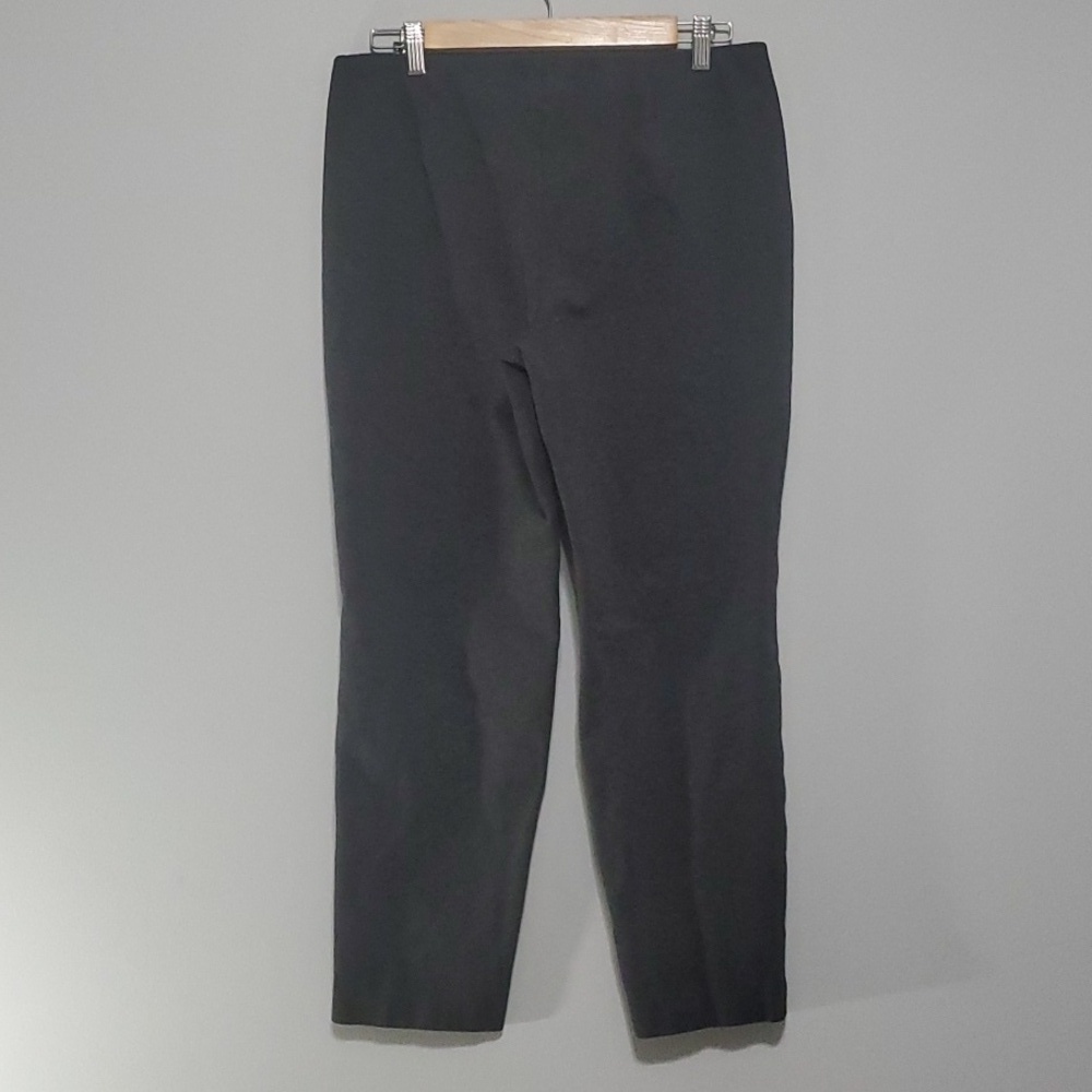 J. JILL pants women's size medium grey Ponte legging slim leg - Picture 5 of 8